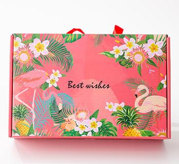Heißer verkauf ausgefallene kundenspezifische druck wellpappe verpackung kleidung versand papier geschenkbox personalisierte schachteln