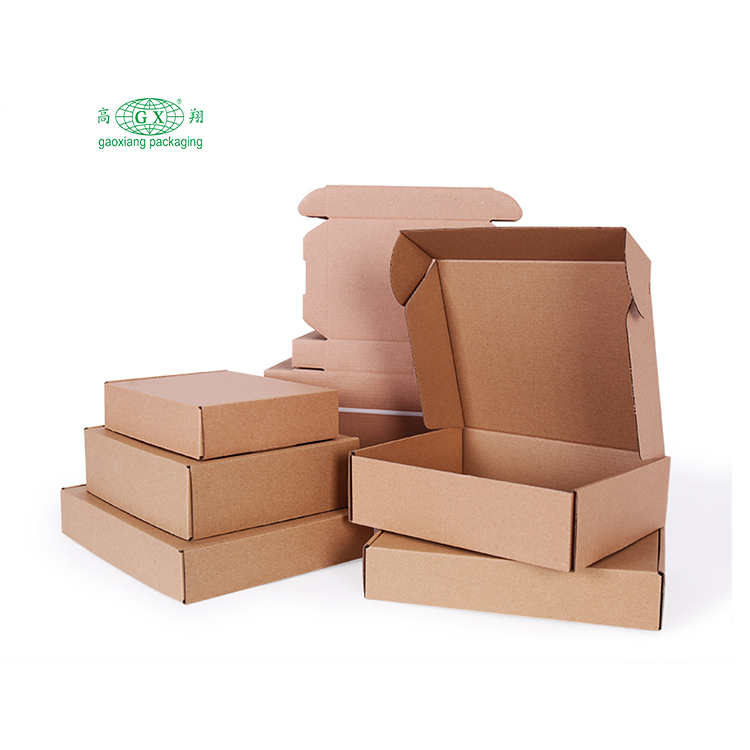 Hochwertige bedruckte Papierverpackungen Kartons Neupreis kundenspezifische Verpackungen aus Kraftpapier