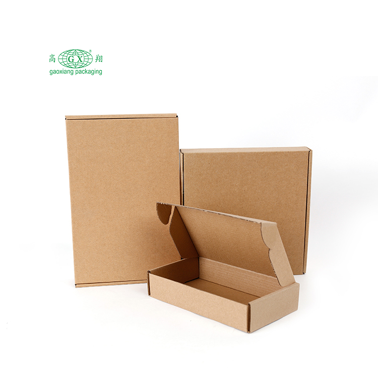 Hochwertige bedruckte Papierverpackungen Kartons Neupreis kundenspezifische Verpackungen aus Kraftpapier