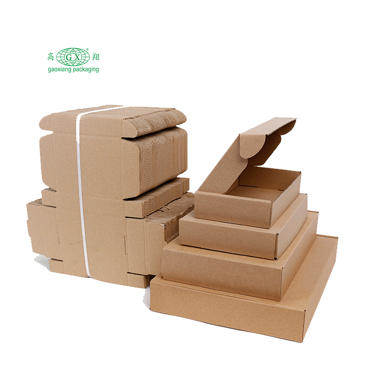 Hochwertige bedruckte Papierverpackungen Kartons Neupreis kundenspezifische Verpackungen aus Kraftpapier