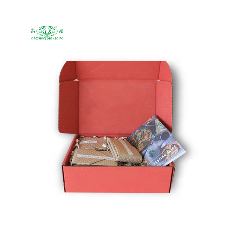 Großhandel benutzerdefiniertes Logo Wellpappe Box faltbare Kosmetikverpackung Box Subdcription Versand Mailer Box