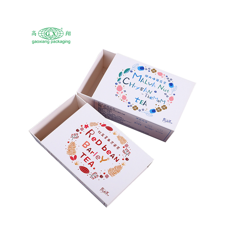 Großhandel personalisierter Karton Luxus-Kaffee-Tee-Verpackungsbox