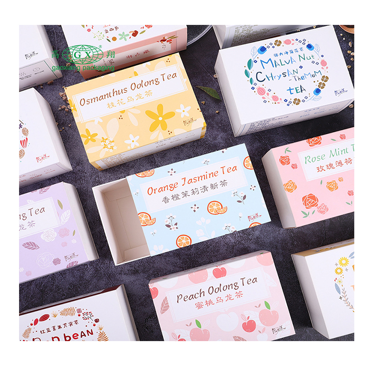 Großhandel personalisierter Karton Luxus-Kaffee-Tee-Verpackungsbox