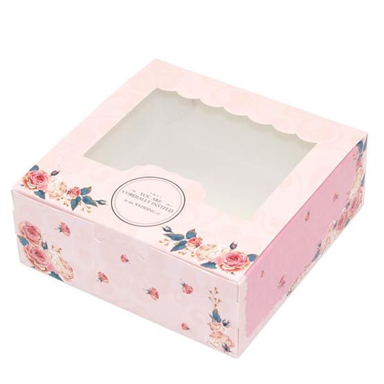 Ted Baker Window Box aus beigefarbenem Kraftpapier zum Mitnehmen in Sandwich-Verpackung zum Fabrikpreis