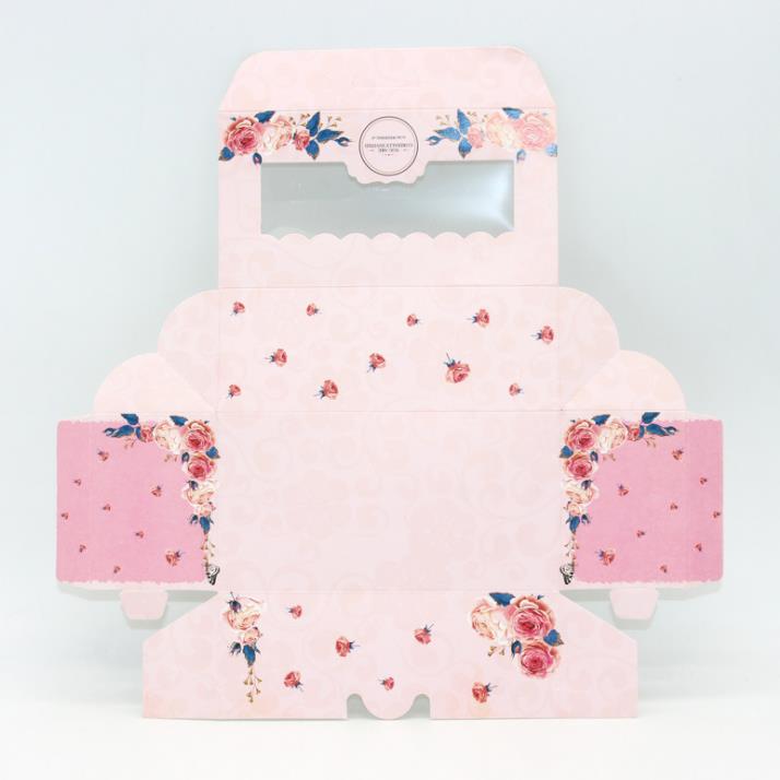 Ted Baker Window Box aus beigefarbenem Kraftpapier zum Mitnehmen in Sandwich-Verpackung zum Fabrikpreis