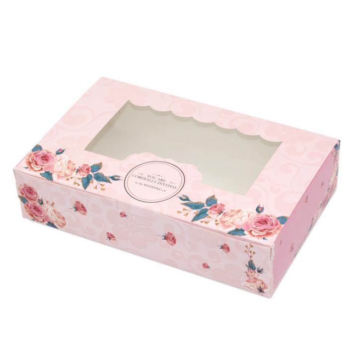 Ted Baker Window Box aus beigefarbenem Kraftpapier zum Mitnehmen in Sandwich-Verpackung zum Fabrikpreis